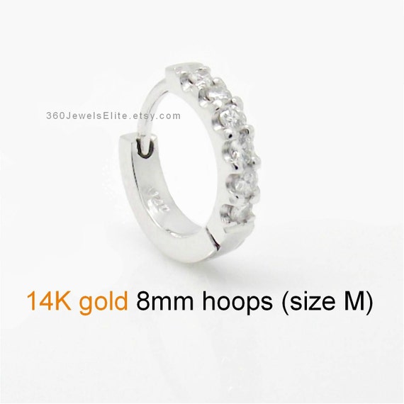 14K Gold Options Select an option size M 8mm -E010DW 259.00 size XS ...