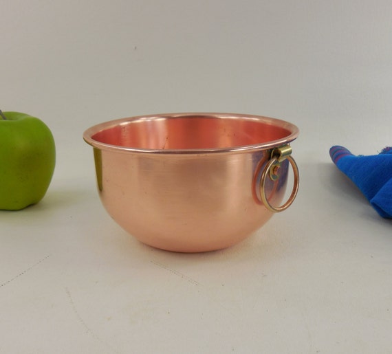 Coppercraft Guild Kitchen Copper Mixing Bowl 6 Flat