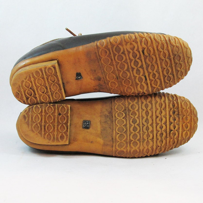 Vintage Eddie Bauer Duck Boots Low Cut Mens Size 12