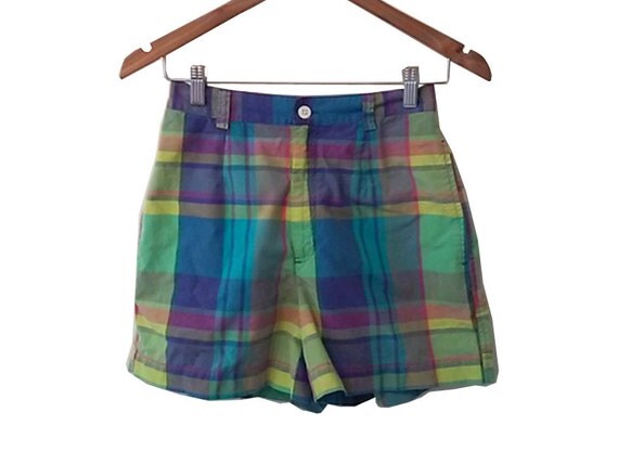gap madras shorts