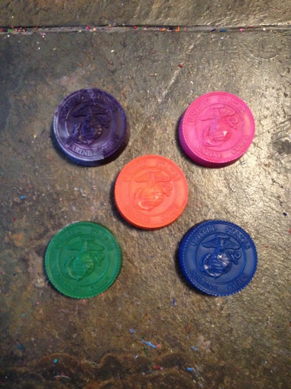 Marine crayons set of 10