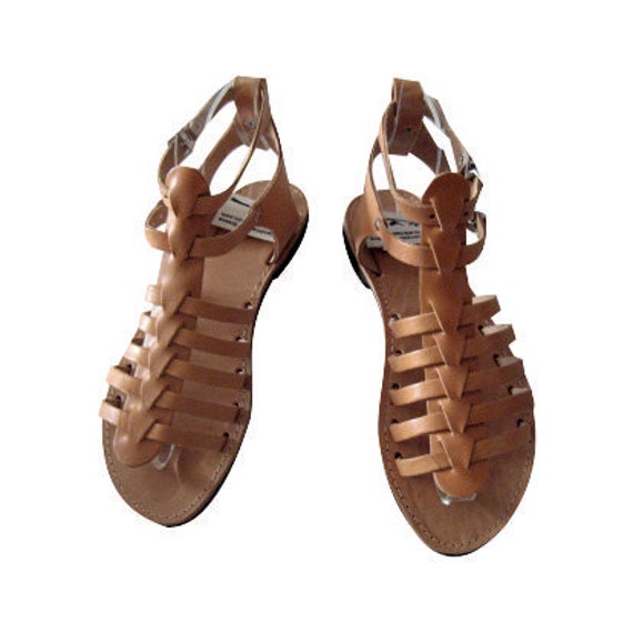 Gladiator leather sandals in many colours! Unisex Ancient Greek ...