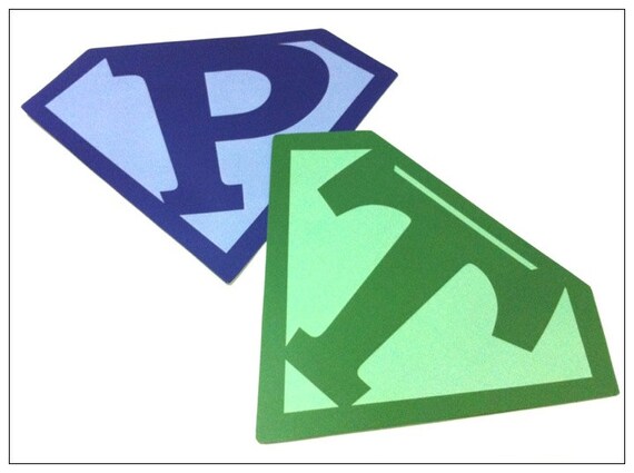 items similar to personalized teenage superman logo