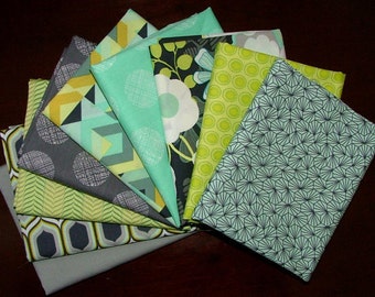 Urban Mod Fat Quarter Bundle of 9 by Art Gallery in House Stuio - 2 LEFT