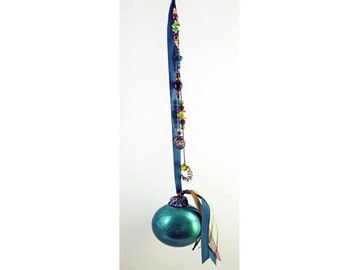 Holly King Wish Ball, Friendship Ball, Faerie Fairy Ball, Suncatcher, Witch Ball