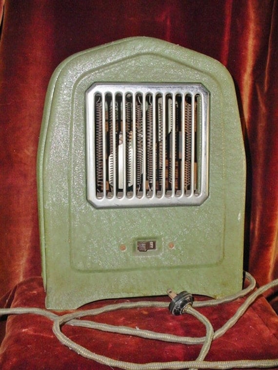 Vintage Arvin Heater Tombstone Style Early Space Heat with Fan