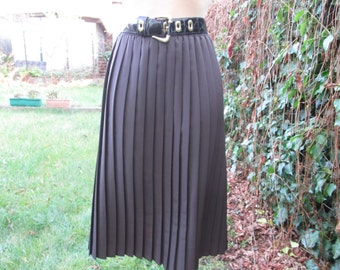 Jupe Crayon Dressbarn - Taille 14 - Tissé Charbon Gris - Pli Français Au Dos - Neuf Avec étiquettes