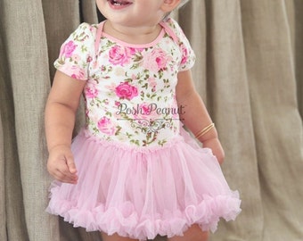 floral tutu dress, girls tutu dress, baby tutu outfit, tutu, pink tutu, baby tutu, birthday outfit, girls outfit, baby outfit , pink, baby