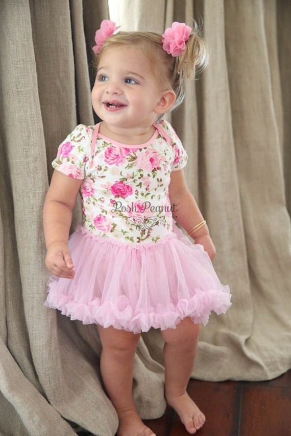 floral tutu dress girls tutu dress baby tutu outfit tutu