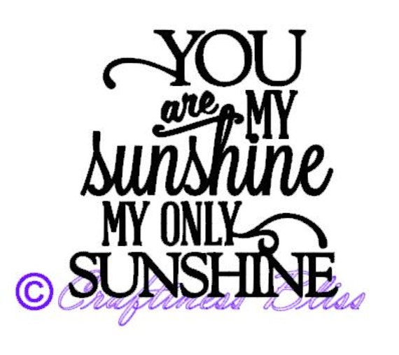 DIY Vinyl-Aufkleber Für Weinflaschen – 'You Are My Sunshine' Text, Personalisierbar