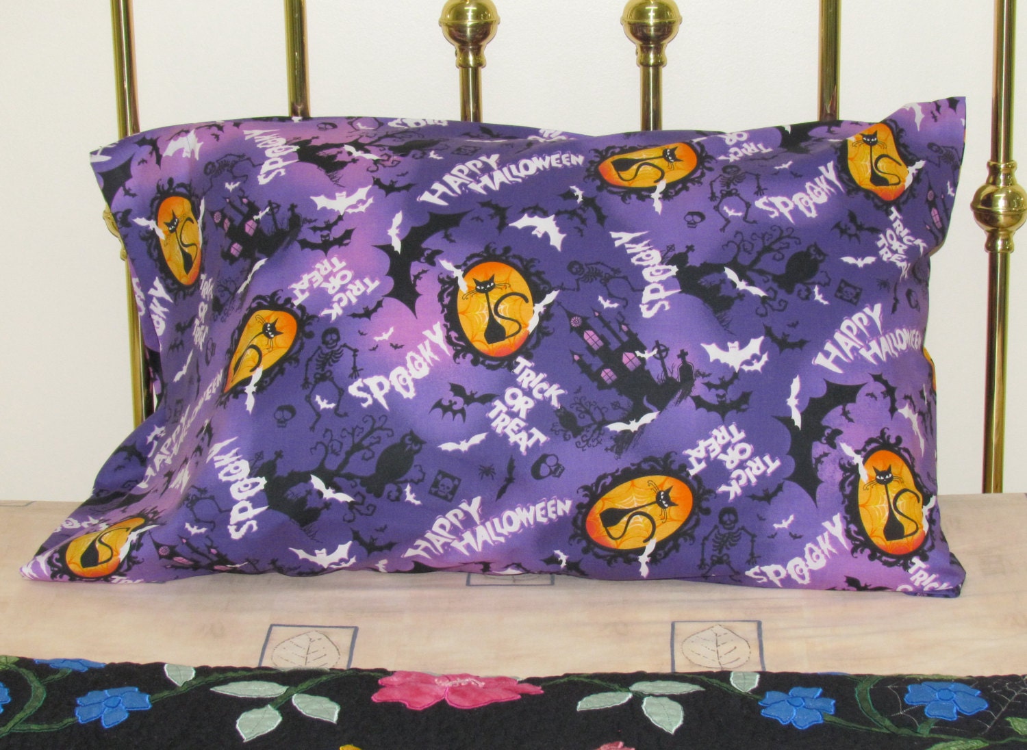 Halloween Pillowcase Glow in the Dark