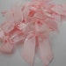 Bow Pink Satin 10pcs