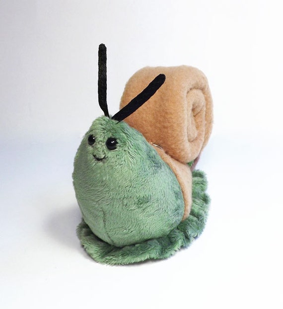 plush snail toy