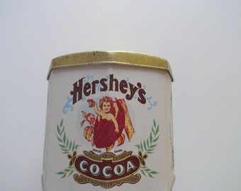 Vintage Hershey's Cocoa Metal Tin 1980s