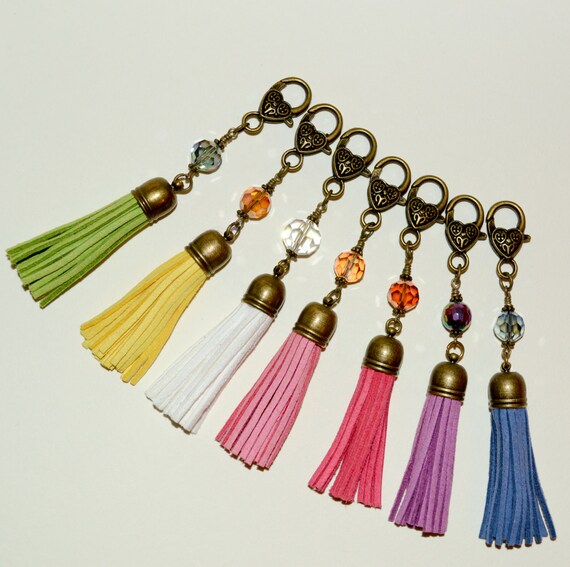 Handbag Accessories Set Set of Seven Bag Charm by flonightingales