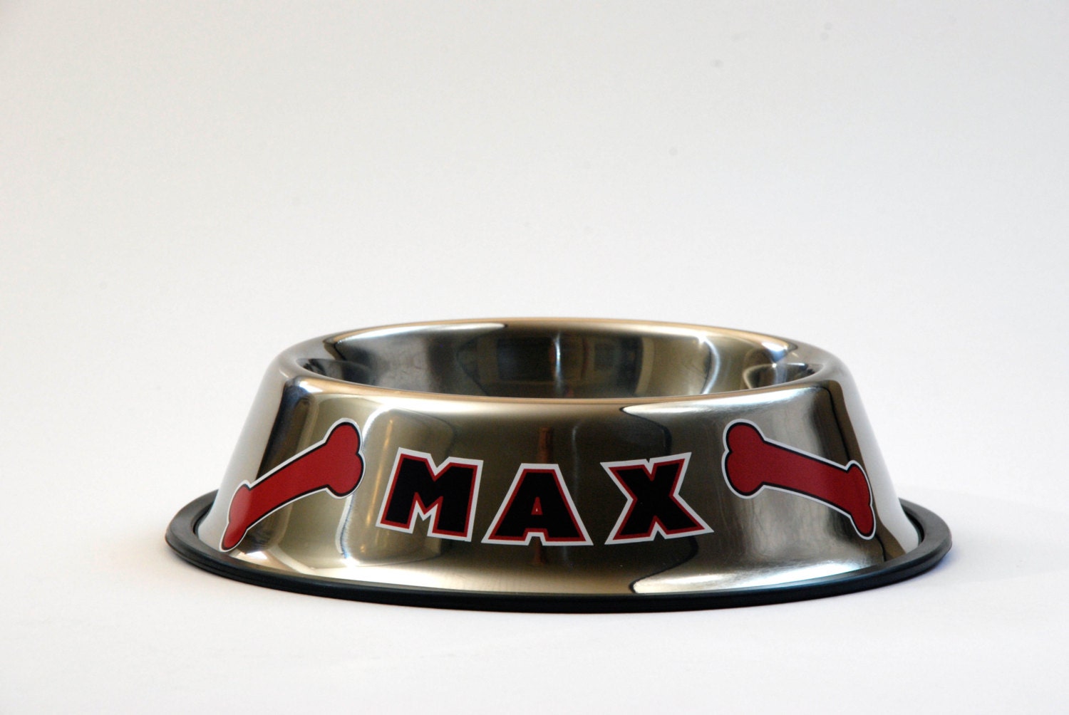 Custom Personalized Dog Bowl Stainless Steel Dog Food Pet