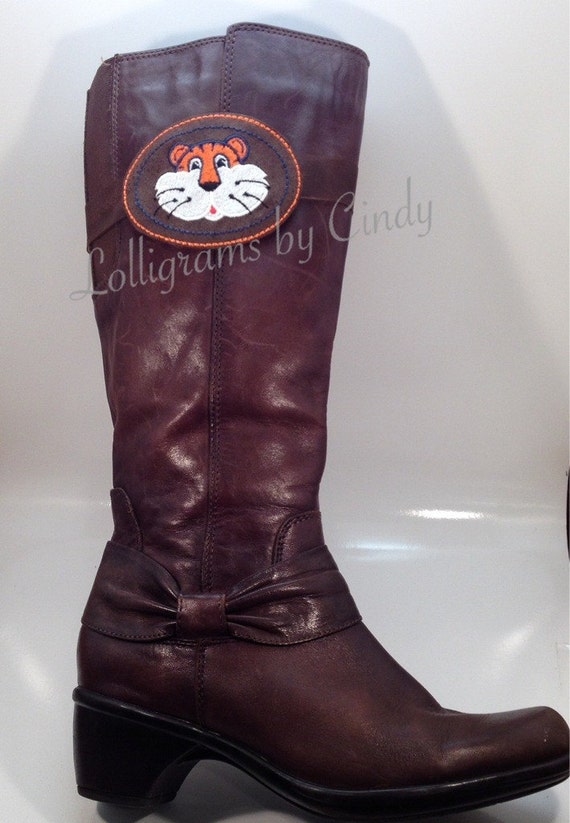 Exclusive Embroidered Custom Collegiate Boot Bands by Lolligrams