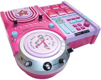 Circuit Bent Mix Me DJ Drum Machine toy with 15 Modifications