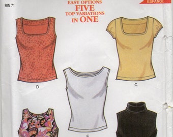 Items similar to New Look Simplicity 6598 Sewing Pattern - Misses ...