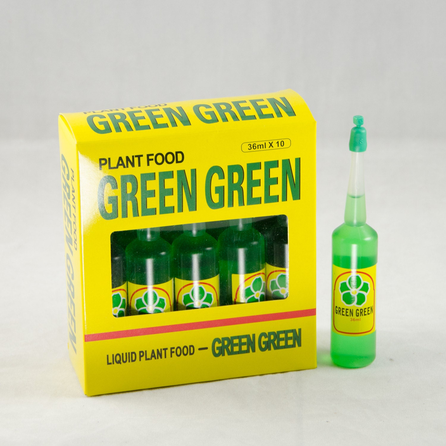 Free Shipping 10 Bottles Green Green Lucky Bamboo Plant Food