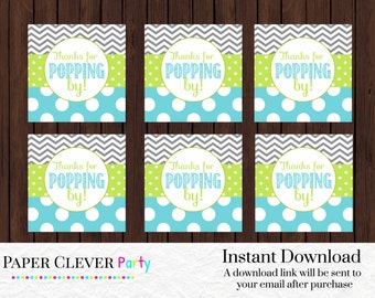Sweet image regarding thanks for popping in free printable Bewitching image for thanks for popping in free printable