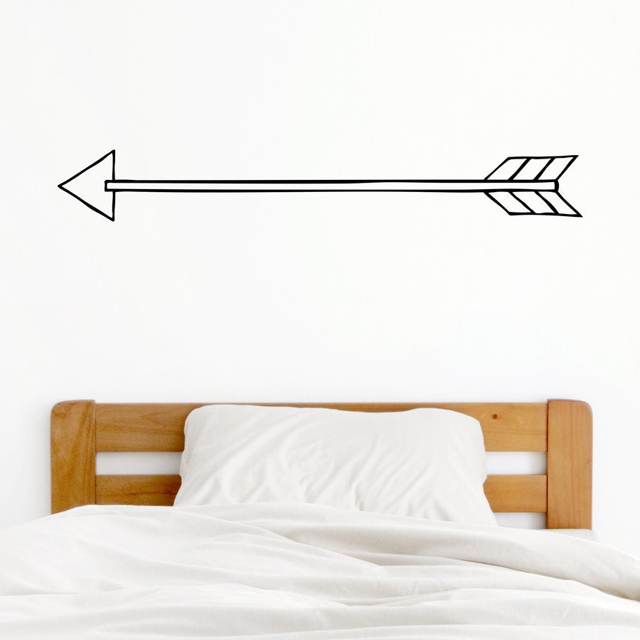 Doodle Arrow Wall Decal Arrow Decal Arrow Wall Sticker