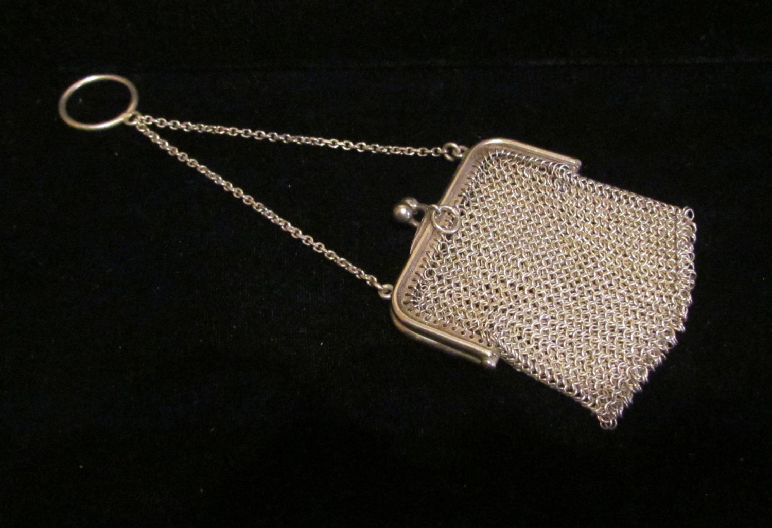 soldered mesh purse