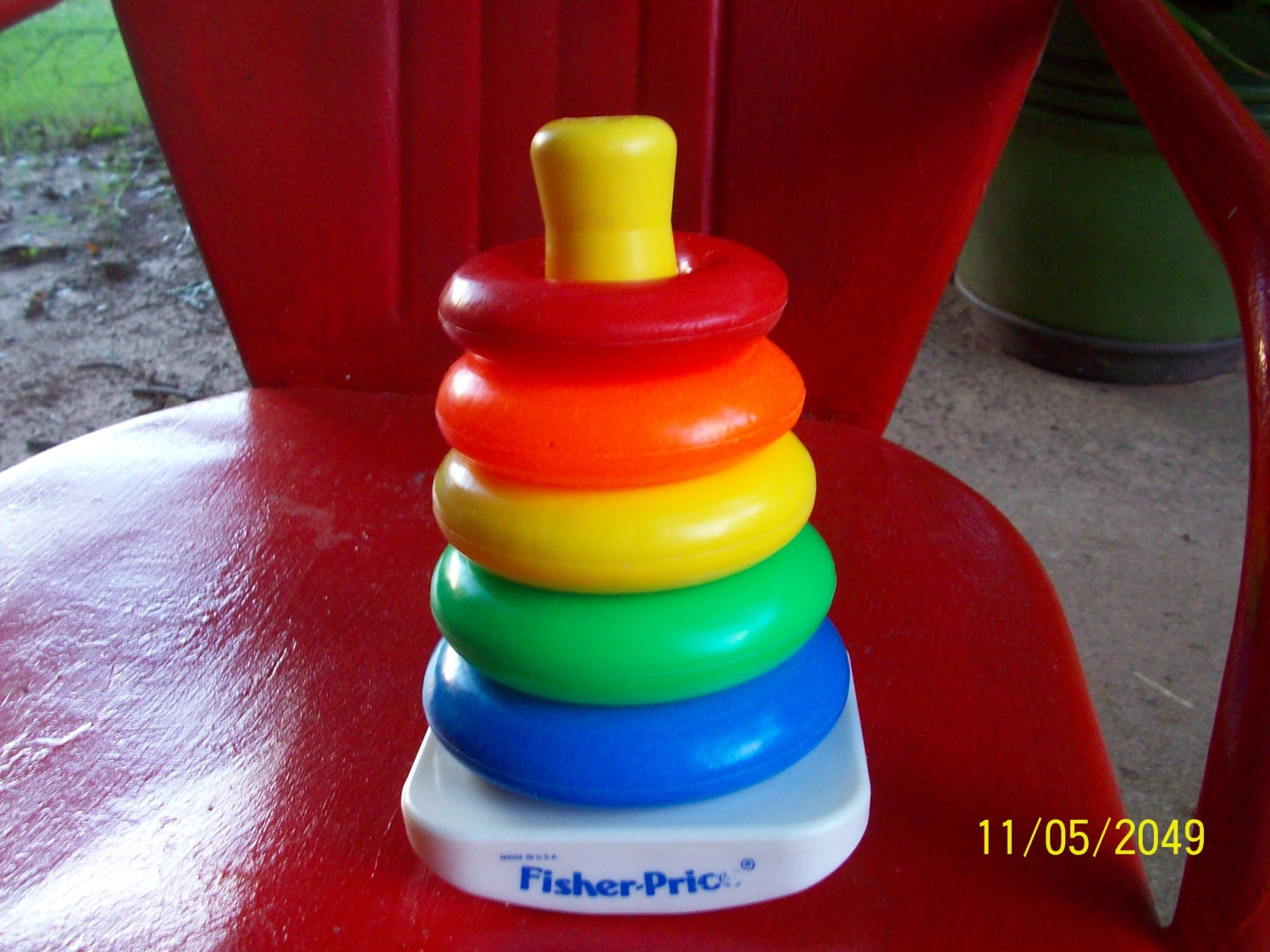 fisher price light up stacking rings