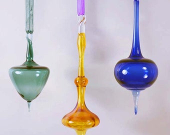 Popular items for Gold glass ornaments on Etsy