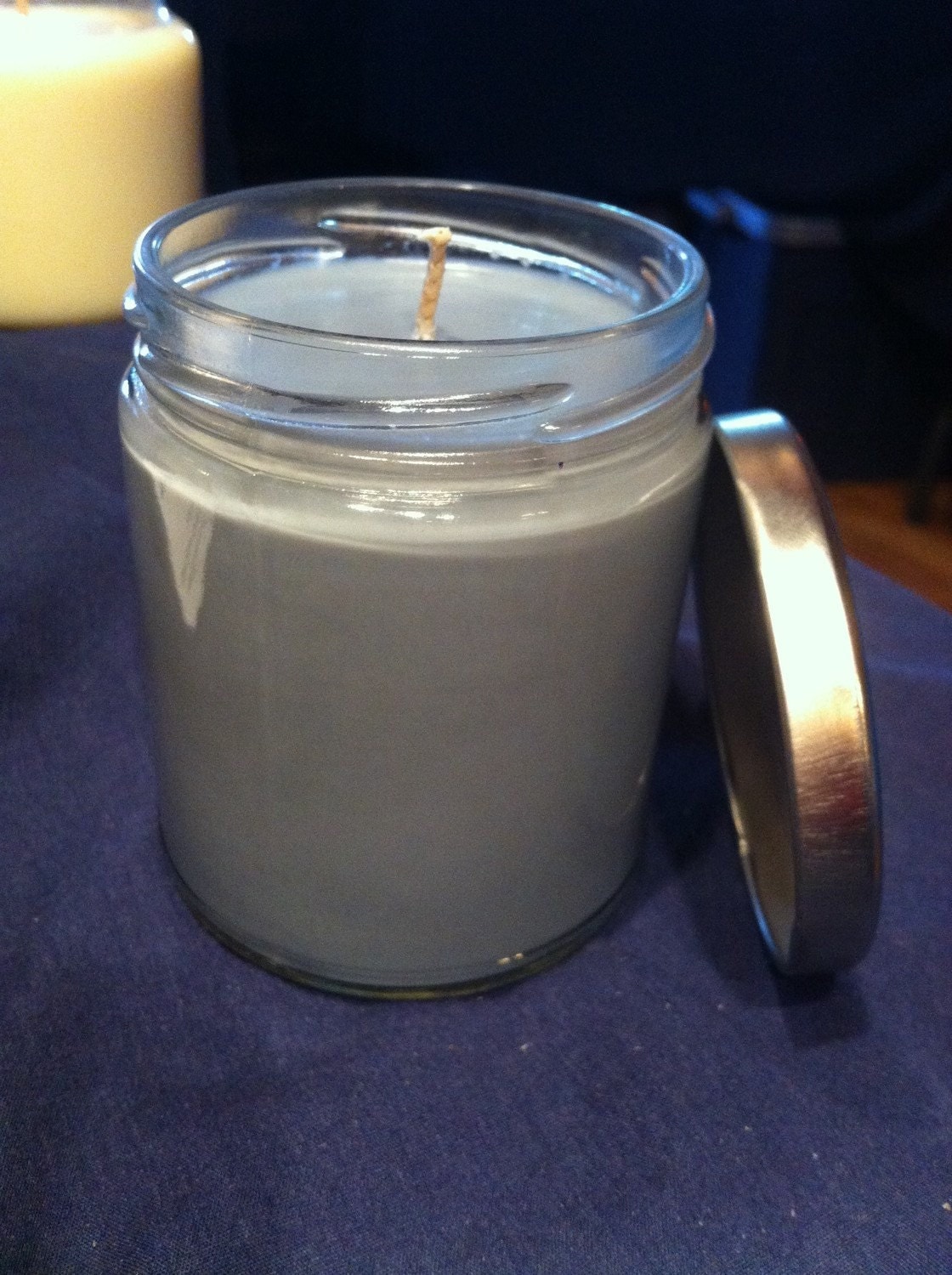Gun Powder scented soy candle