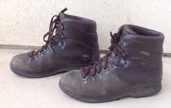 ll bean mens hiking boots vibram 9 w brown by DreamingTreeVintage