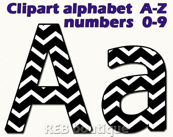 free clipart alphabet black and white - photo #45
