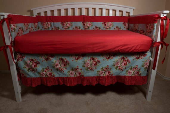 shabby chic rose crib bedding set shabby chic rose crib bedding set