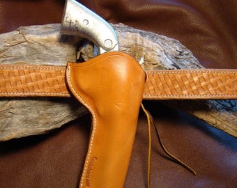 Items similar to Holster, Cross Draw, Ruger single 6, hand tooled on Etsy