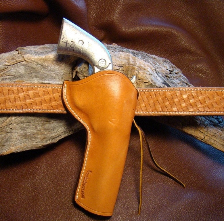 CMEHolsters Tan Bearcat Leather Holster Fit Ruger Bearcat