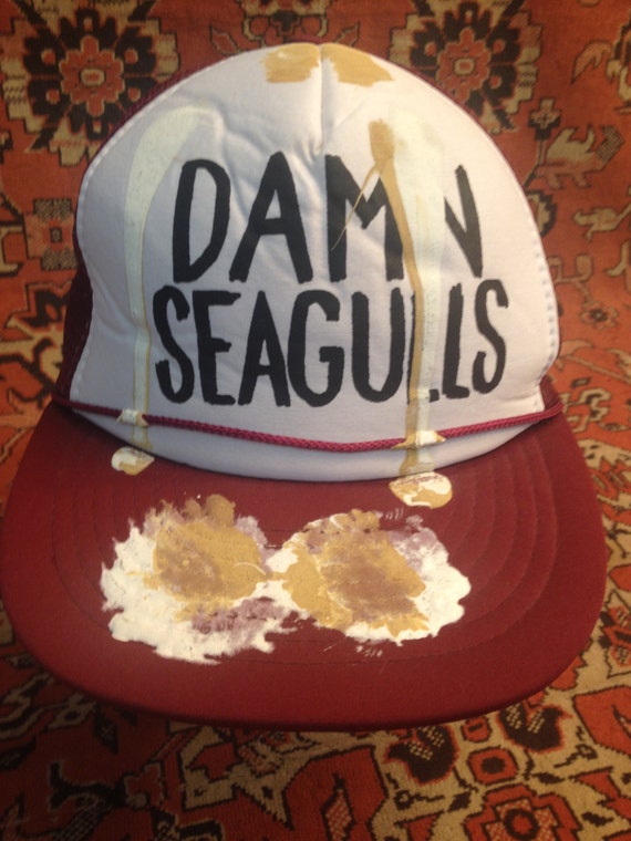 Damn Seagulls Trucker Hat. Seagulls Just Crapped on Your