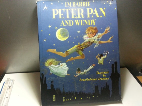 J.M Barrie Peter Pan and Wendy 1989 hardback by LaMaidenenNoire