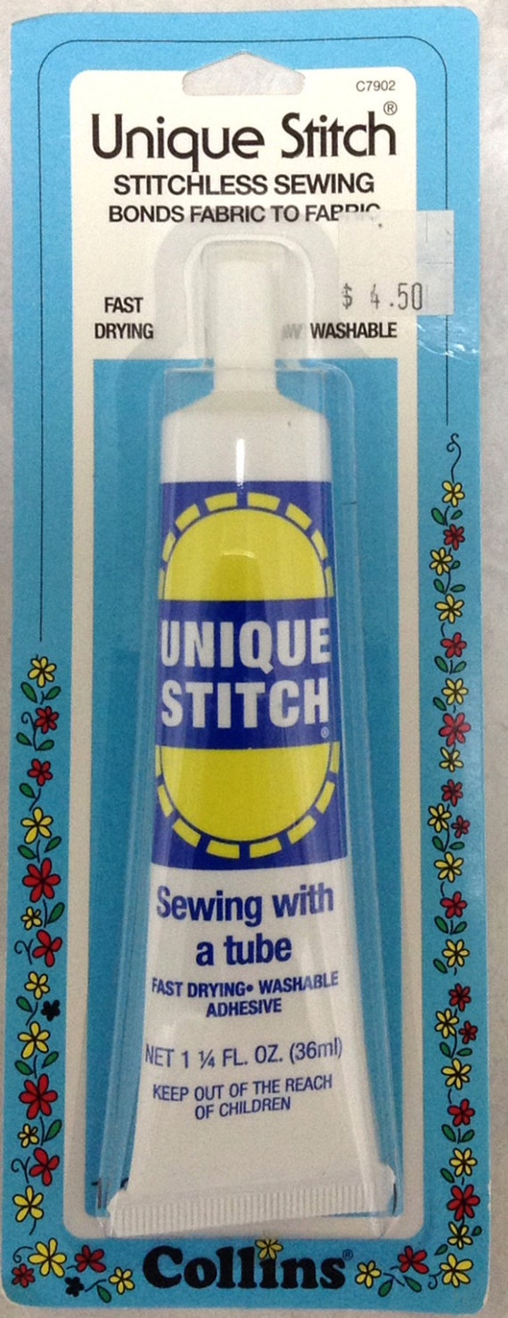 Unique Stitch fabric adhesive by Collins C7902
