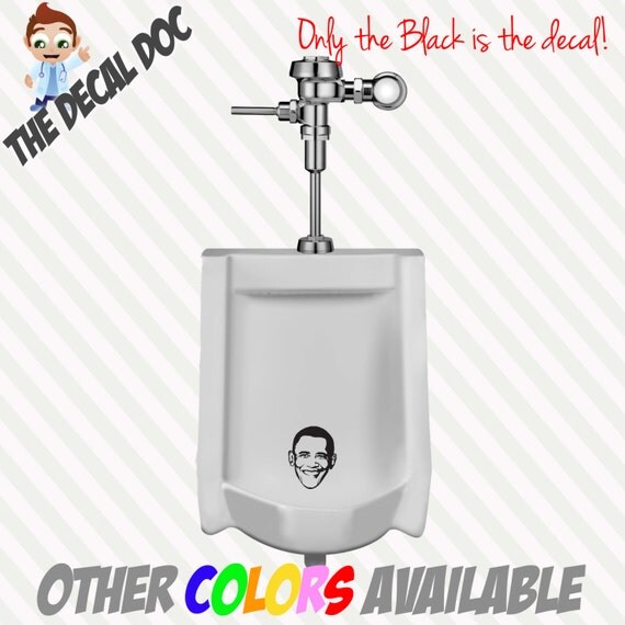 1 Toilet Potty Training Bullseye Target for Boys by TheDecalDoc