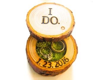Ring Bearer Pillow Alternative | Ring Pillow | I Do Ring Box