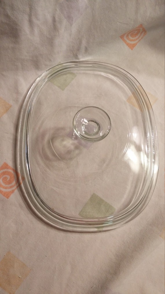 On Sale Collectible Glass Oval Pyrex Replacement Lid F120