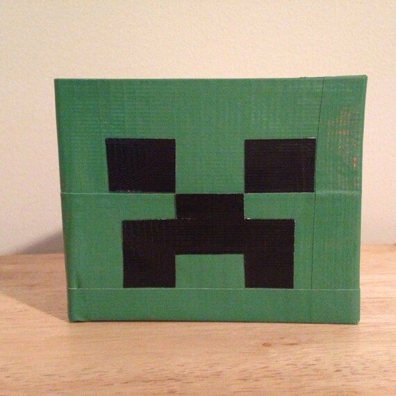 Minecraft Duct Tape Wallet made to order by AmandaStickyCreation