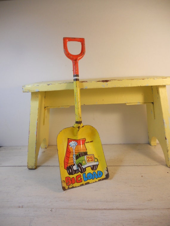 Vintage Ohio Art Toy Sand Shovel Big Load by simplefolksue