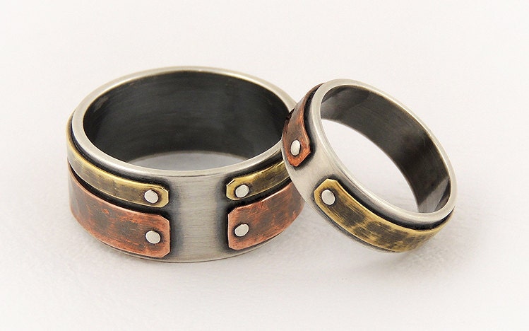 Unusual wedding ring metals