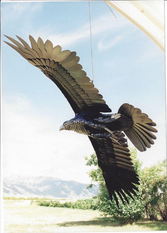 Eagle Sculpture, Steel Sculpture, Wildlife Artwork, Metal Art, Bald Eagle