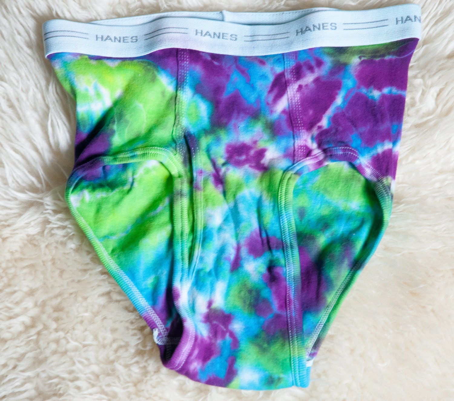 Purple Haze Mens Tie Dye Underwear