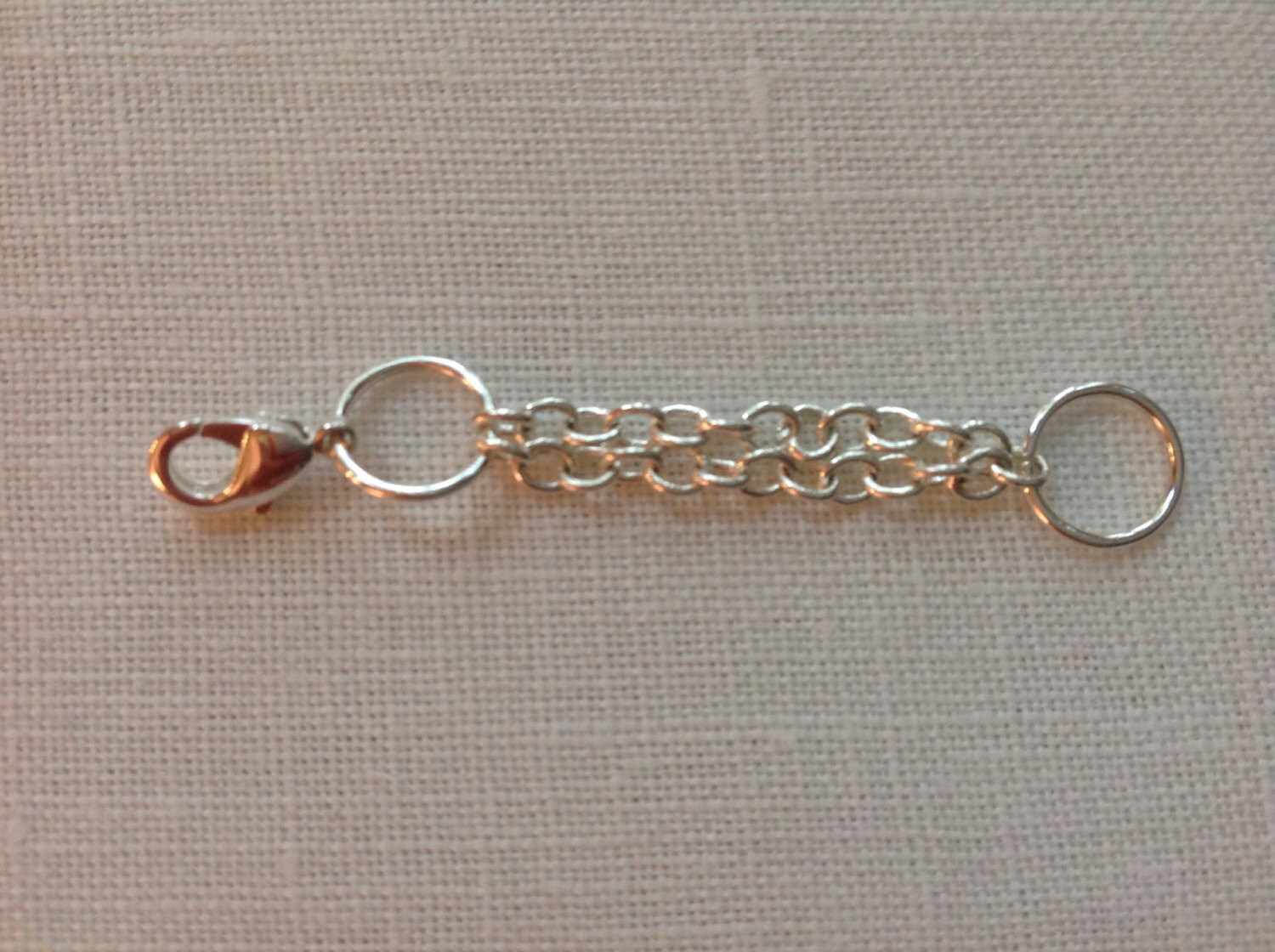 Extender Silver Plated Bracelet or Necklace Plain 2 in