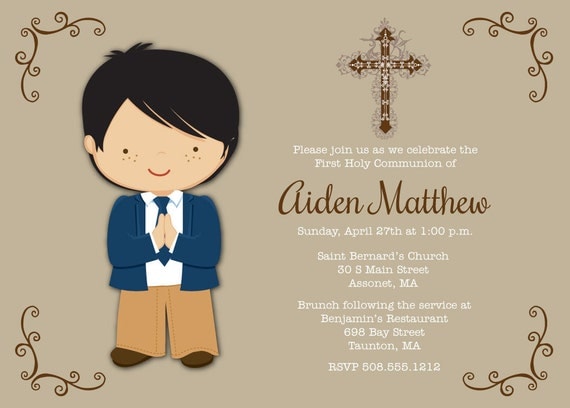 Spanish First Communion Invitations 6