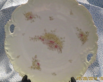 REDUCED PRICE - Bavarian Cake Plate - Circa 1900's