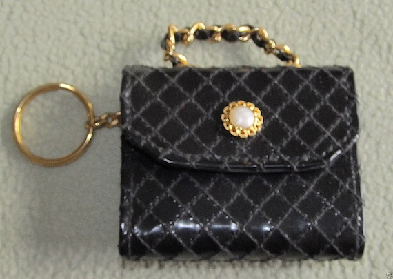 handbag mini handbag change purse coin bag avon keychain